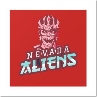 pubd character, nevada alien Posters and Art